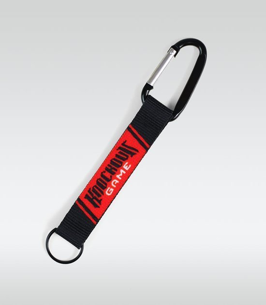 Snap hook keychain „Knockout Game”